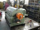 Used Sharples P-3400 Super-D-Canter Centrifuge, 316 stainless steel construction (product contact areas). Maximum bowl speed 4000 rpm, 3