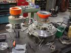 Used Sharples P-3400 Super-D-Canter Centrifuge, 316 stainless steel construction (product contact areas). Maximum bowl speed 4000 rpm, 3