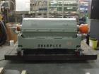 Used Sharples P-3400 Super-D-Canter Centrifuge, 316 stainless steel construction (product contact areas). Maximum bowl speed 4000 rpm, 3