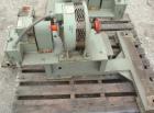 Used Sharples P-3400 Super-D-Canter Centrifuge, 316 Stainless Steel Construction (Product Contact Areas). Maximum bowl speed 4000 RPM, hogged-out cake discharge ports with replaceable wear liners and...