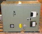 Used Sharples P-3400 Super-D-Canter Centrifuge, 316 Stainless Steel Construction (Product Contact Areas). Maximum bowl speed 4000 RPM, hogged-out cake discharge ports with replaceable wear liners and...