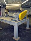 Used Sharples P-3400 Super-D-Canter Centrifuge. 316 Stainless steel construction (product contact areas), maximum bowl speed 3250 rpm, hogged out cake discharge ports with wear liners, 4.25