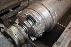 Used Sharples P-3400 Super-D-Canter Centrifuge. 316 Stainless steel construction on product contact areas. Maximum bowl speed 4000 rpm, 3