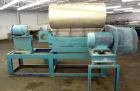 Used Sharples P-3400 Super-D-Canter Centrifuge. 316 Stainless steel construction (product contact areas), maximum bowl speed 4000 rpm, hogged out cake discharge ports with wear liners, 4.25