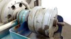 Used Sharples P-3400 Super-D-Canter Centrifuge. 316 Stainless steel construction (product contact areas), maximum bowl speed 4000 rpm, hogged out cake discharge ports with wear liners, 4.25