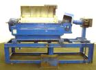 Used Sharples P-3400 Super-D-Canter Centrifuge. 316 Stainless steel construction (product contact areas), maximum bowl speed 4000 rpm, 360 degree cake discharge ports with wear liners, 4.25