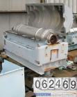 USED: Sharples P3400 Super-D-Canter centrifuge. 316 stainless steel construction on product contact areas. Max bowl speed 4000 rpm, 4.25