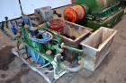 Used Sharples P-4600 Super-D-Canter Centrifuge. 317 Stainless steel construction (Product contact areas). 3000 RPM, 5” single lead conveyor with sintered tungsten carbide wear protection, hogged out ...