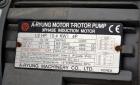 Used Sharples P-4800 Super-D-Canter Centrifuge. 316 Stainless steel construction (product contact areas), maximum bowl speed 3350 rpm, discharge ports with wear liners, 7