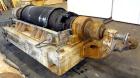 Used Sharples P-5000 Super-D-Canter Centrifuge. 316 Stainless steel product contact areas. Maximum bowl speed 3000 rpm. 5