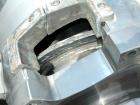 USED: Sharples P-5000 Super-D-Canter centrifuge, 316 stainless steel. Max bowl speed 3000 rpm, small bolt pattern bowl, 5