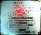 USED: Sharples P-5000 Super-D-Canter centrifuge, 316 stainless steel. Max bowl speed 3000 rpm, small bolt pattern bowl, 5