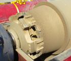 Used Sharples P-5400 Super-D-Canter Centrifuge, 316/317 stainless steel construction on product contact areas, max bowl speed 3000 rpm, 8.5