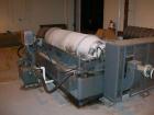 Used Sharples P-5400 Super-D-Canter Centrifuge.  316 Stainless steel construction (product contact areas), max bowl speed 2700 rpm, 8.5