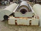USED: Sharples P-5400 Super-D-Canter Centrifuge. 316/317 stainless steel construction. Max bowl speed 2700 rpm, small bolt pattern bowl assembly. 5