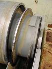 USED: Sharples P-5400 Super-D-Canter Centrifuge. 316/317 stainless steel construction. Max bowl speed 2700 rpm, small bolt pattern bowl assembly. 5