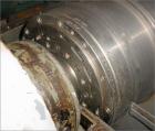 Used Sharples P-660 Super-D-Canter Centrifuge. Stainless steel construction (product contact areas), max bowl speed 6000 rpm, 2