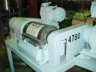 Unused-Reconditioned: Sharples P-660 Super-D-Canter centrifuge, 316stainless steel construction on product contact areas. Max bowlspeed 6000 rpm, 2