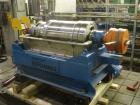 Reconditioned: Sharples P-3000 Super-D-Canter Centrifuge, 316 stainless steel construction (product contact areas), max bowl speed 4000 rpm, contour bowl design, 360 degree solids discharge ports wit...
