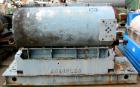 USED: Sharples P3400 Super-D-Canter centrifuge, 316 stainless steel construction on product contact areas. Max bowl speed 4000 rpm, 4.25