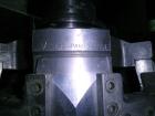 Used Sharples P-4600 Super-D-Canter Centrifuge, 316 stainless steel construction. Single lead conveyor with hardfacing, hogged-out cake port with replaceable wear liner, gearbox, base, casing.