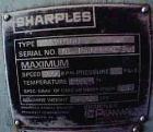 Used Sharples PM-50000 Super-D-Canter Centrifuge, 316 Stainless Steel Construction (Product Contact Areas). Max bowl speed 3000 RPM, single lead conveyor with hardfacing wear protection, hogged-out c...