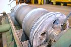 Used Sharples P-5000 Super-D-Canter Centrifuge. 2205 Stainless steel construction (product contact areas), maximum bowl speed 3000 rpm, 360 degree solids discharge ports with sintered tungsten carbid...