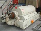 Used Sharples Pennwalt P5400 Super-D-Canter centrifuge, stainless steel on product contact parts. Designed for solution infeed 20-25 m3/h, dry matter content 30-40%. 31.2