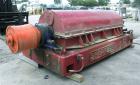 Used Sharples P-5400 Super-D-Canter Centrifuge, 316/317 stainless steel construction on product contact areas, maximum bowl speed 3000 rpm, 8.5