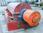 Used Sharples P-5400 Super-D-Canter Centrifuge, 316/317 stainless steel construction on product contact areas, maximum bowl speed 3000 rpm, 8.5