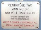 Used Sharples P-5400 Super-D-Canter Centrifuge