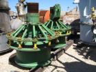 USED: Sharples P-6000 vertical pressuretite Super-D-Canter centrifuge, 316/317 stainless steel construction. Max bowl speed 3000 rpm, vaportite at 15 psig or 1 bar, 300 deg F or 149 deg C, 316/317 st...