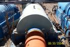USED: Sharples PC-81000 Super-D-Canter centrifuge, stainless steelconstruction. Max bowl speed 2300 rpm, single lead conveyor, liquidplate dams, 98:1 gearbox, base, casing, feed tube.