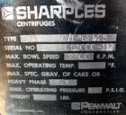 USED: Sharples PC-81000 Super-D-Canter Centrifuge, 304 stainless steel construction on product contact areas. Max bowl speed 2300 rpm, 8