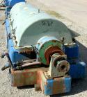 Used Sharples PC-81000 Super-D-Canter Centrifuge, 304 Stainless Steel Construction on Product Contact Areas. Max bowl speed 2300 RPM, 8