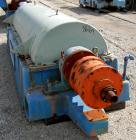 Used Sharples PC-81000 Super-D-Canter Centrifuge, 304 Stainless Steel Construction on Product Contact Areas. Max bowl speed 2300 RPM, 8