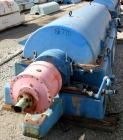 USED: Sharples PC-81000 Super-D-Canter centrifuge, 304 stainless steel construction on product contact areas. Max bowl speed 2300 rpm, 8