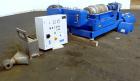 Used Sharples PM-20000 Super-D-Canter Centrifuge. 316 Stainless steel construction (product contact areas), maximum bowl speed 3250 rpm, discharge ports with wear liners, 4.25