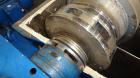 Used Sharples PM-20000 Super-D-Canter Centrifuge. 316 Stainless steel construction (product contact areas), maximum bowl speed 3250 rpm, discharge ports with wear liners, 4.25
