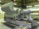 Used Sharples PM-35000/SDC Super-D-Canter Centrifuge, 316 Stainless Steel Construction (Product Contact Areas). Max bowl speed 3150 RPM, base, casing w/fiberglass top cover, gearbox. 7 1/2 HP backdri...