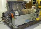 Used Sharples PM-35000 (Type RR-392) Super-D-Canter Centrifuge System. Driven by a 30 HP, 3/60/460 Volt, 1755 RPM motor. 10 HP backdrive motor. Includes a control panel with an Allen Bradley Panelvie...