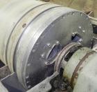 Used Sharples PM-35000 Super-D-Canter Centrifuge, Type PR392-485448, 316 Stainless Steel Construction (Product Contact Areas). Max bowl speed 3250 RPM, base, casing w/fiberglass top cover, gearbox. 7...