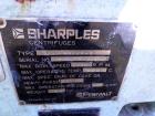 Used Sharples PM-35000 Super-D-Canter Centrifuge. 304 Stainless steel construction (product contact areas), maximum bowl speed 2970 rpm, 5.5