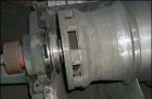 USED: Sharples PM-35000 Super-D-Cantercentrifuge. 316/317 stainless steel construction. Max bowl speed 3250 rpm, 360 degree solid discharge ports with replaceable stc wear liners, 5.5