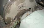 USED: Sharples PM-35000 Super-D-Cantercentrifuge. 316/317 stainless steel construction. Max bowl speed 3250 rpm, 360 degree solid discharge ports with replaceable stc wear liners, 5.5