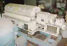 USED: Sharples PM35000 Super-D-Canter centrifuge. Stainless steel construction on product contact areas. Max bowl speed 3250 rpm, 360 degree solids discharge ports with STC wear liners, 5