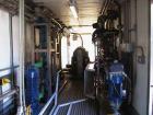USED: Sharples PM-35000 Super-D-Canter centrifuge, stainless steel construction on product contact areas. Max bowl speed 3250 rpm, casing, stand/base, approximate 40 hp main inline drive motor, eddy ...