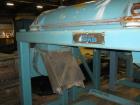 Used- Sharples PM-38000 Super-D-Canter Centrifuge. Stainless steel rotating assembly, max bowl speed 4000 rpm. Single row li...