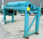 USED: Sharples PM38000 Super-D-Canter centrifuge, 316 stainless steel construction on product contact areas. Max bowl speed 4000 rpm, single lead conveyor, single row lined cake discharge, liquid pla...