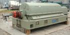 Used Sharples PM-55000 Super-D-Canter Centrifuge, 317 Stainless Steel Construction (Product Contact Areas). Maximum bowl speed 2850 RPM, 8 1/2